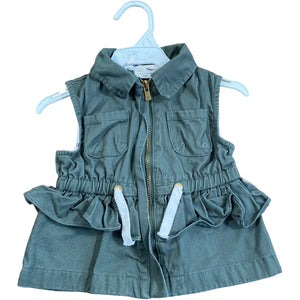 Aspen Green Vest (12M Girls)