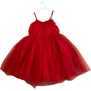 Art Class Red Tulle Dress (6/6X Girls)