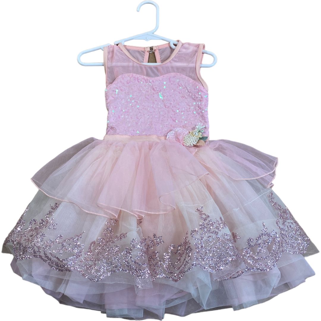 Weissman Pink Dance Costume Dress Child XS