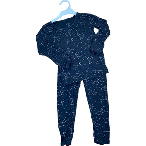 Kyte Baby Black Bamboo Star Pajamas (3T Neutral)