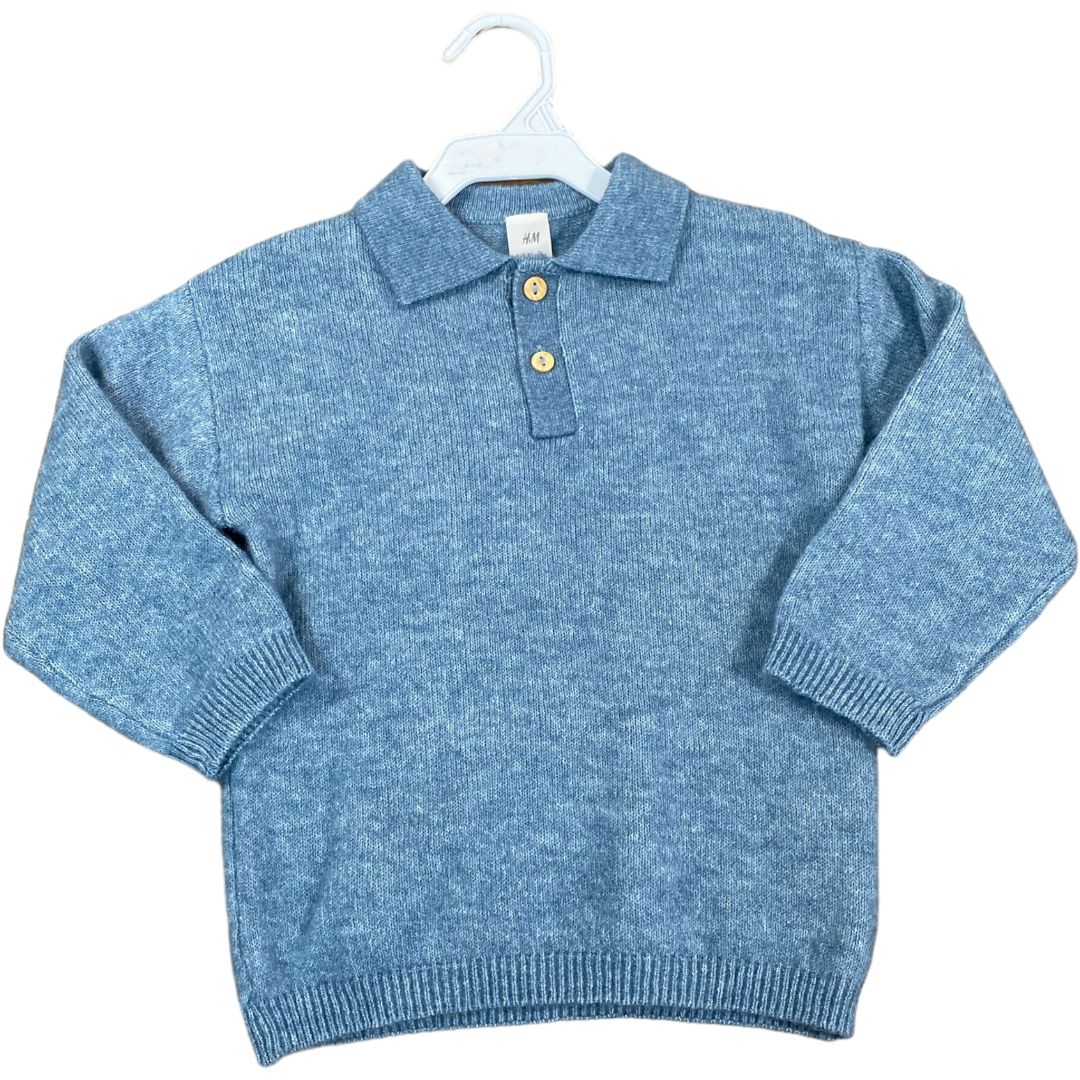 H & M Blue Sweater (18/24M Boys)