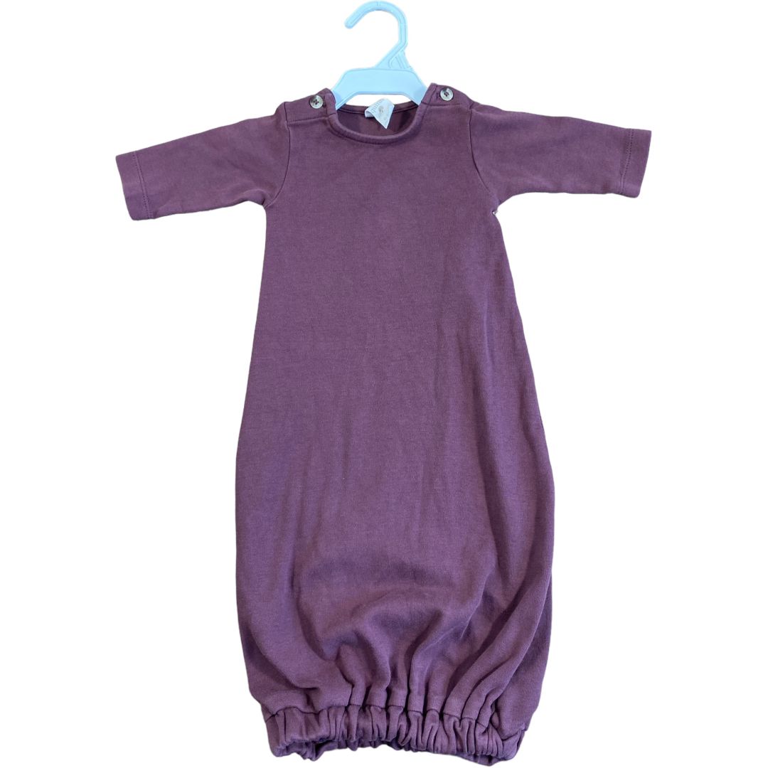 Kate Quinn Maroon Organic Gown (0/3M Girls)