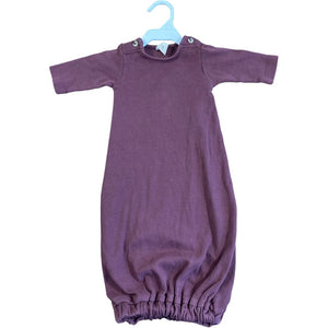 Kate Quinn Maroon Organic Gown (0/3M Girls)