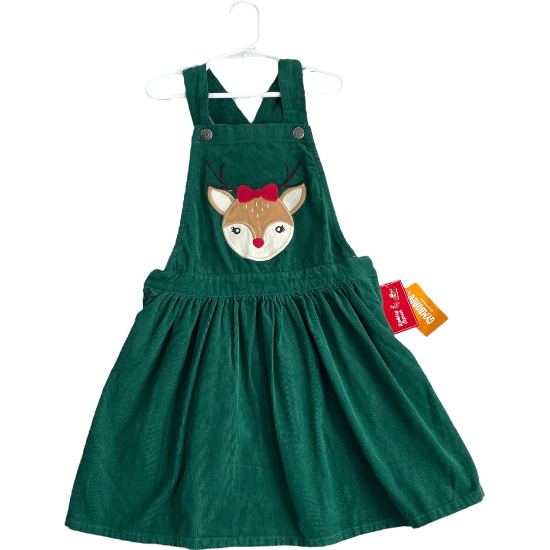 Gymboree Green Reindeer Jumper NWT (6 Girls)