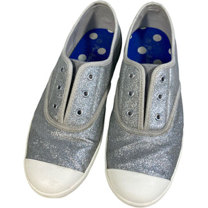 Mini Boden Silver Shoes (Size 8/8.5)