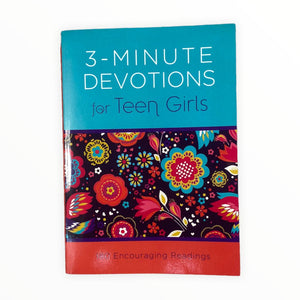 Encouraging Readings  3 Minute Devotions for Teen Girls