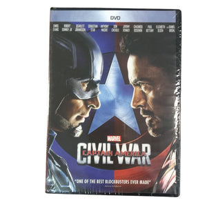Marvel  Captain America Civil War NIB DVD (PG-13)