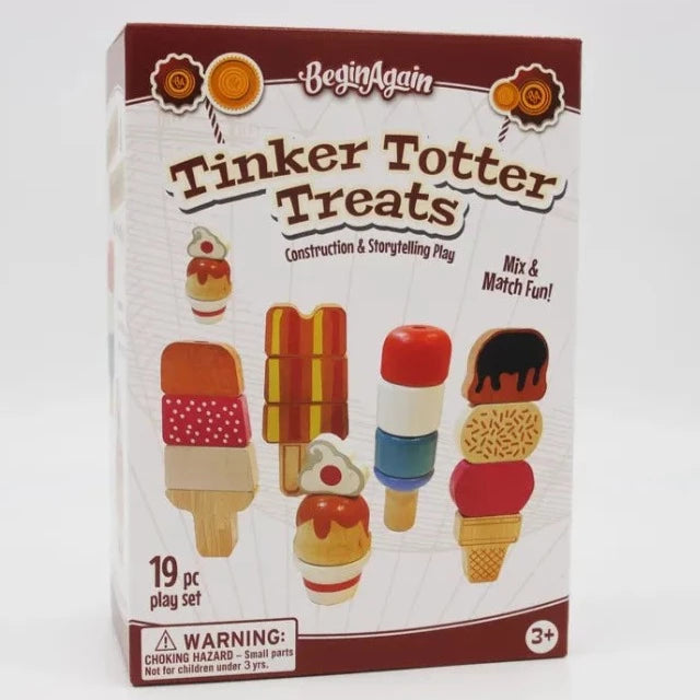 BeginAgain  Tinker Totter Treats - 19 Piece Set