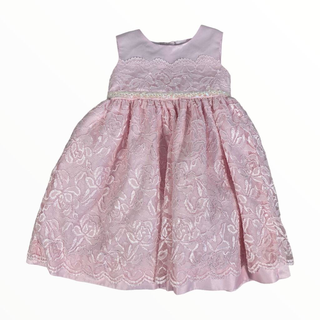 Blueberi Boulevard Pink Dress (24M Girls)