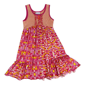 Jona Michelle Pink Stripe Sun Dress (8 Girls)