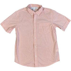 Old Navy Pink Button Down Shirt 10/12 Boys)