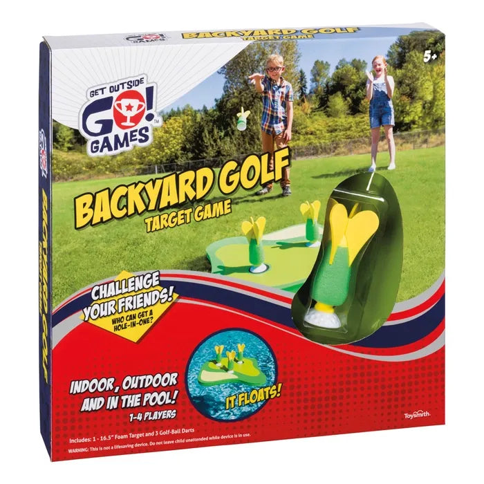 Toysmith  GO! Games Backyard Golf Target Game