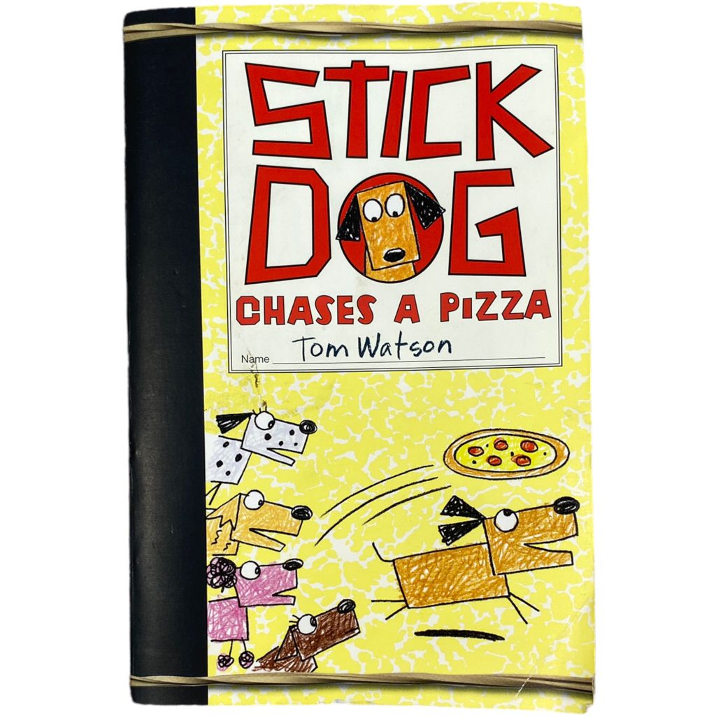 Stick Dog  Chases A Pizza