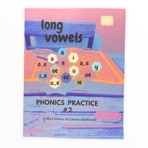 Miss Gina Long Vowels Phonics Practice #2