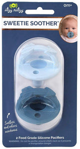 Itzy Ritzy Blue Arrows Sweetie Soother Pacifier 2 Pack