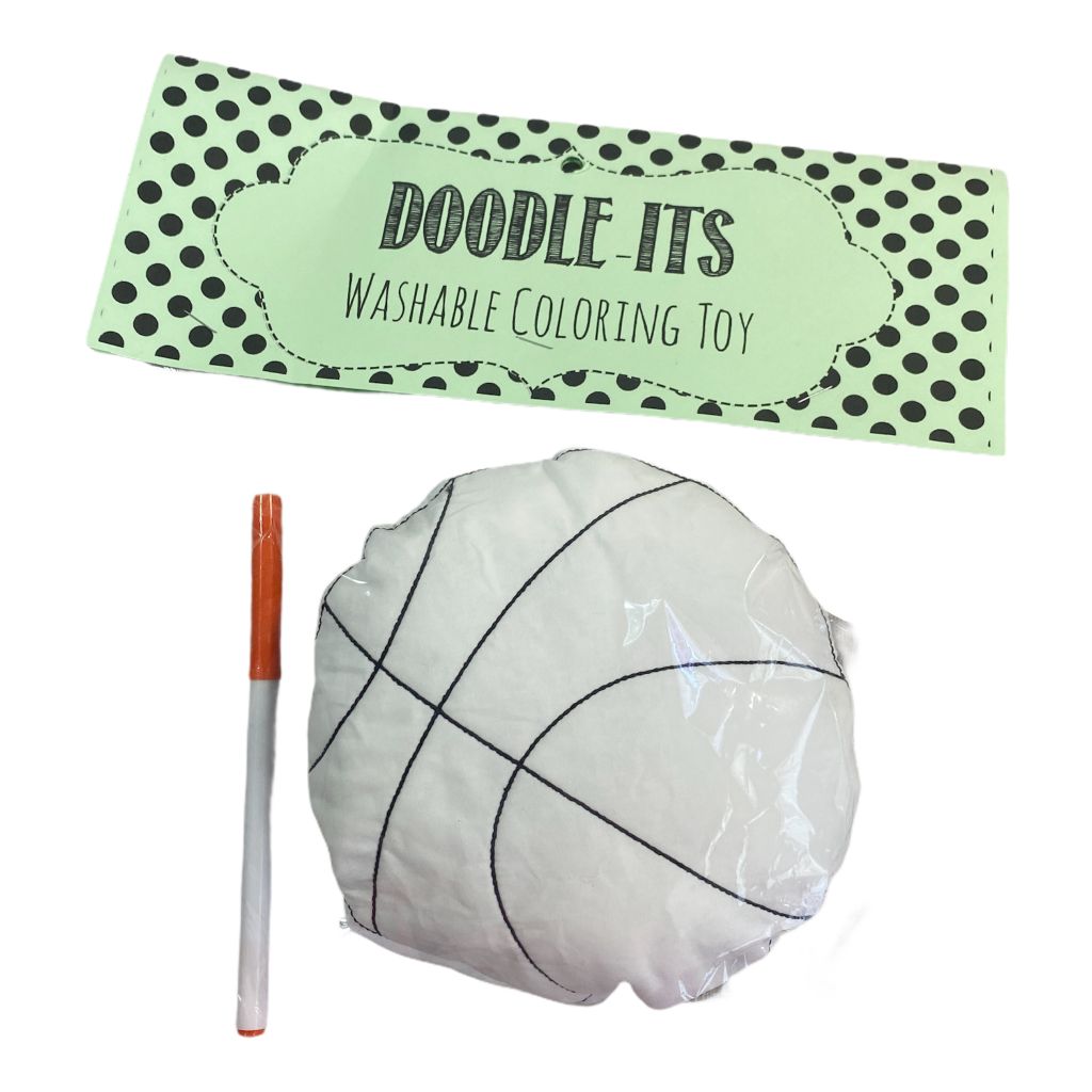 Doodle-Its Basketball Coloring Toy