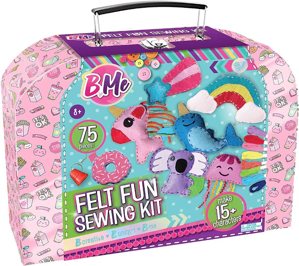 Creative Kids Felt Fun Sewing Kit for Boys and Girl  15+ DIY Characters