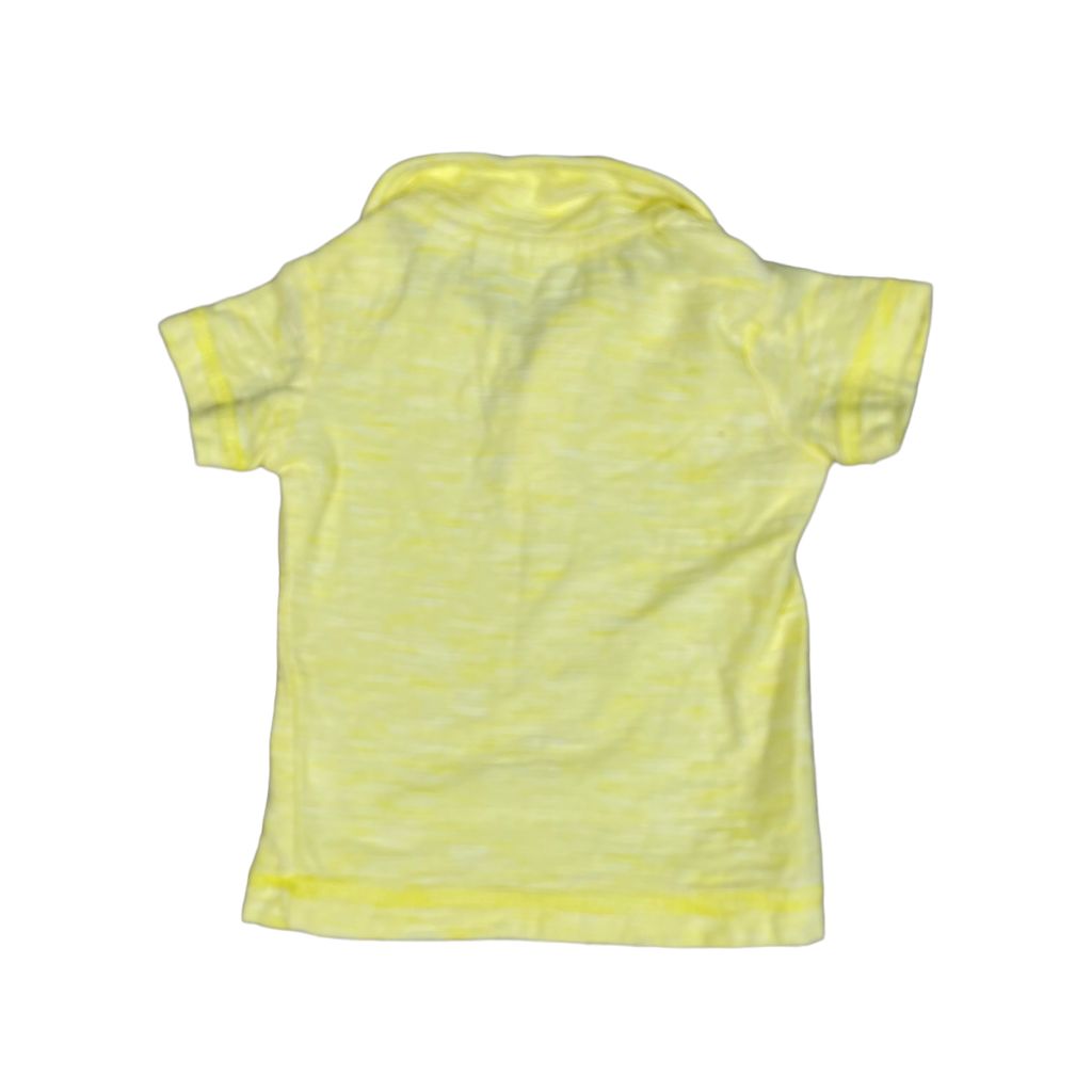 First Impressions Yellow Polo Shirt (0/3M Boys)