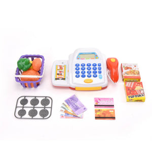 Wonderplay Cash Register Playset Mixed Colors Red Yellow