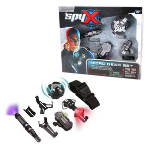 MukikiM  SpyX Micro Gear Set 4 Must-Have Spy Tools + Adjustable Belt