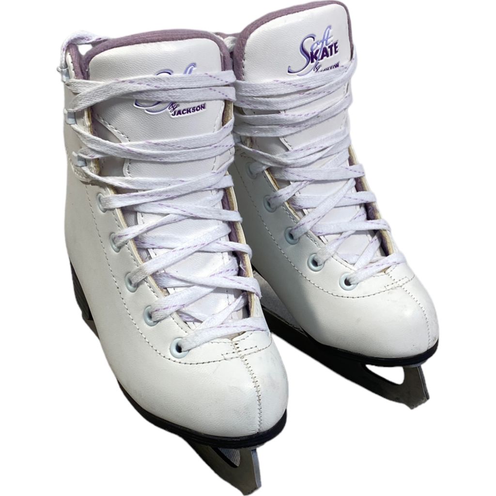 Soft Skate White Ice Skates (Size 12)