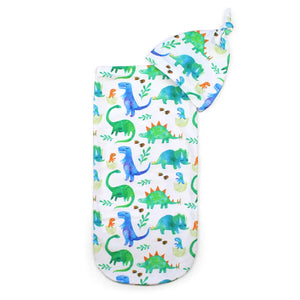 Itzy Ritzy Dino Cutie Cocoon™ Matching Cocoon & Hat Sets (0/3M Boys)
