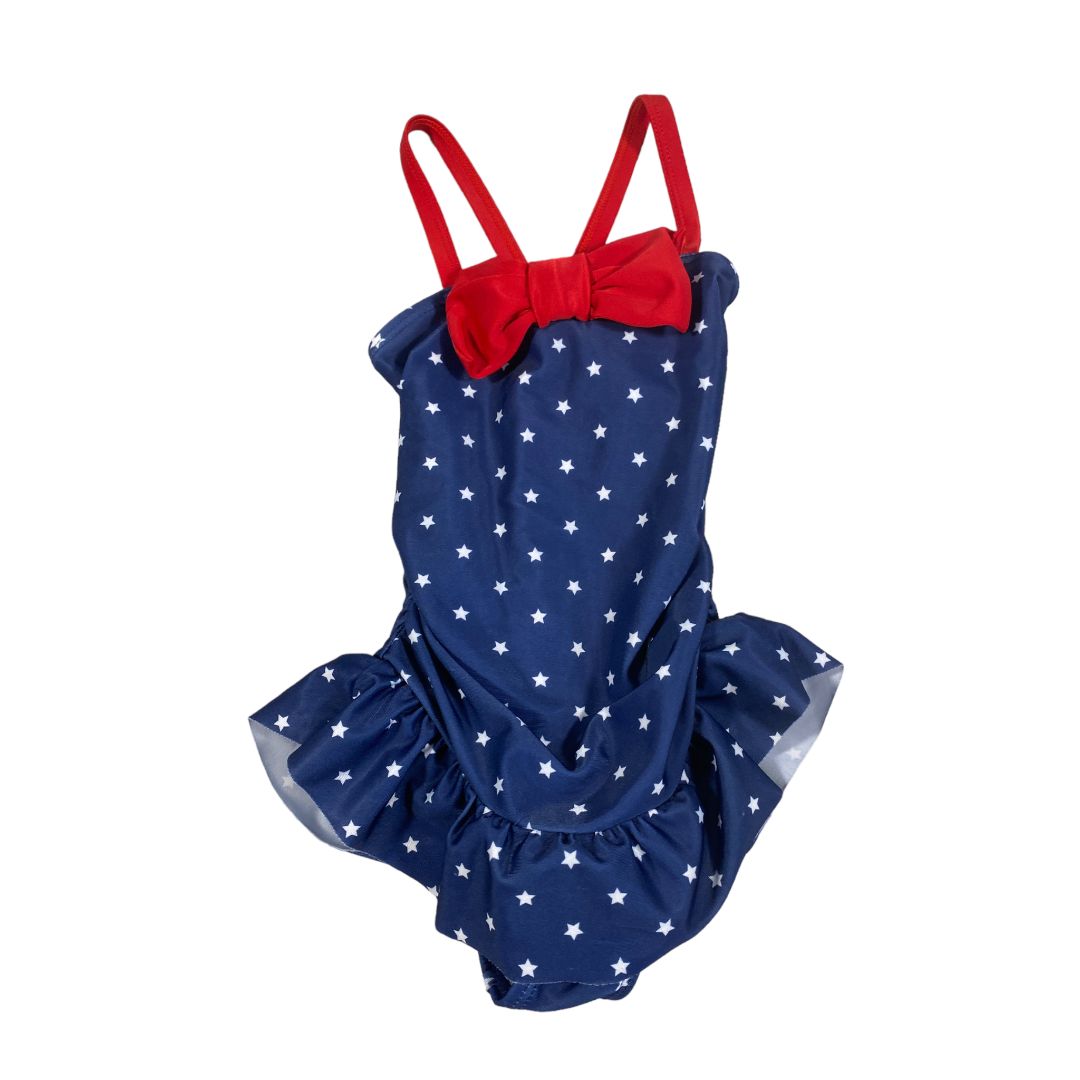 Gymboree Navy Star Swim Suit (4T Girls)