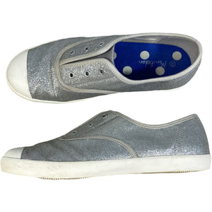 Mini Boden Silver Shoes (Size 8/8.5)