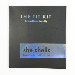 The Tit Kit  She Shells + Milk Reservoir NIB
