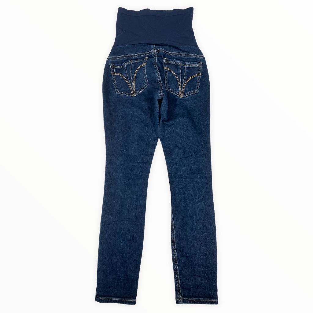 Indigo Blue  Skinny Jeans (Maternity X-Small)