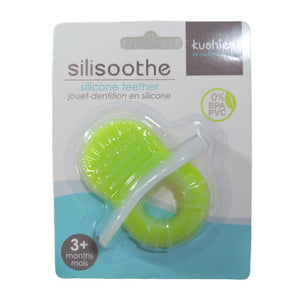Kushies Lime Silisoothe Silicone Teether 3M +