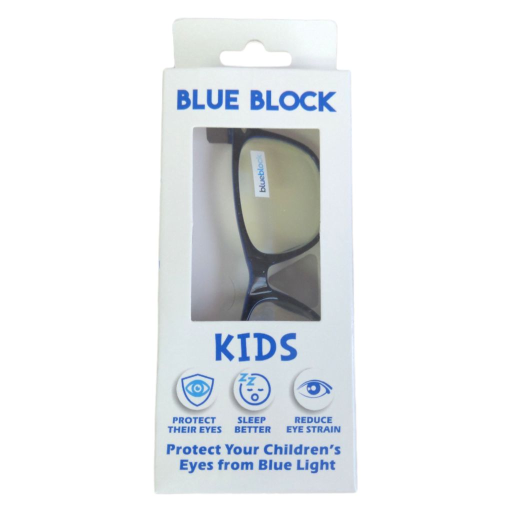 Mila Blue Kids Blue Block Glasses