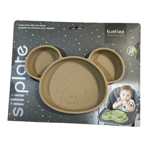 Kushies Almond Siliplate Silicone Suction Plate