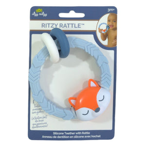 Itzy Ritzy Fox Silicone Teether Rattle (Ages 3M+)