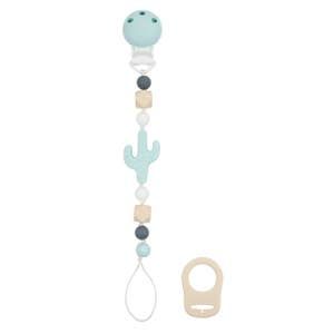 Kushies  Silibeads Cactus Silicone Pacifier Clip