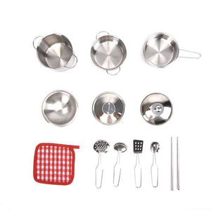 13pcs Stainless Steel Kitchenware Set